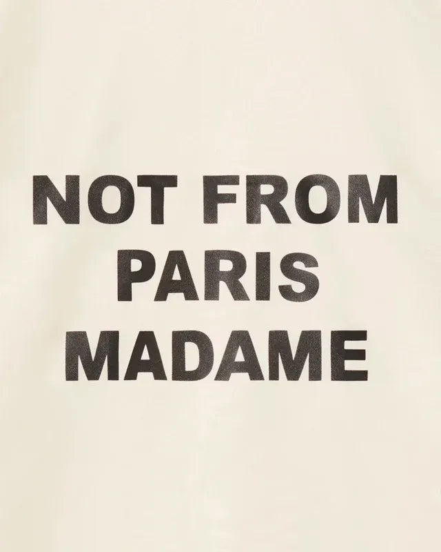 La veste slogan-DRÔLE DE MONSIEUR-Verso