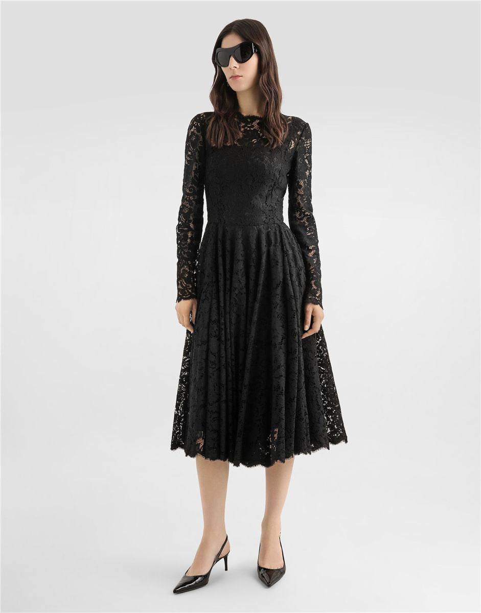 Lace dress-DOLCE&GABBANA-Verso
