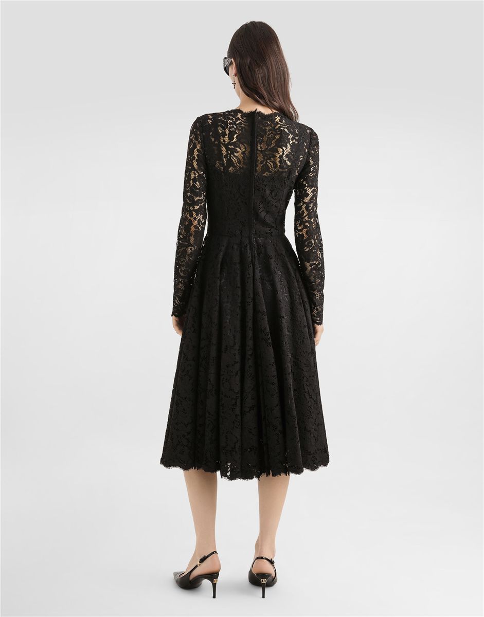 Lace dress-DOLCE&GABBANA-Verso