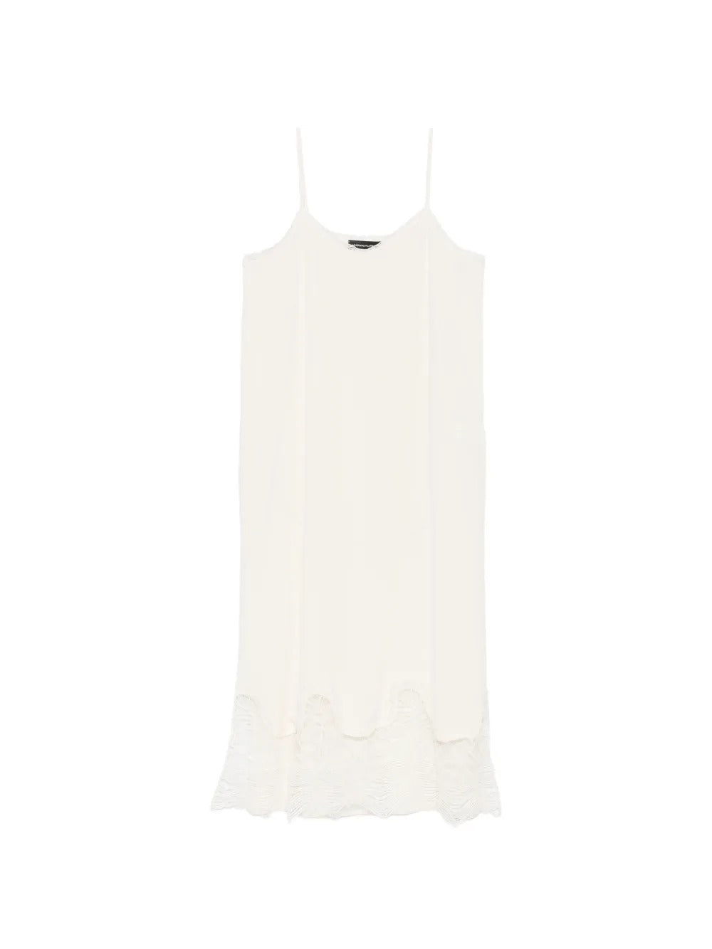 Lace-Trim Midi Dress-FABIANA FILIPPI-307487-38-Verso