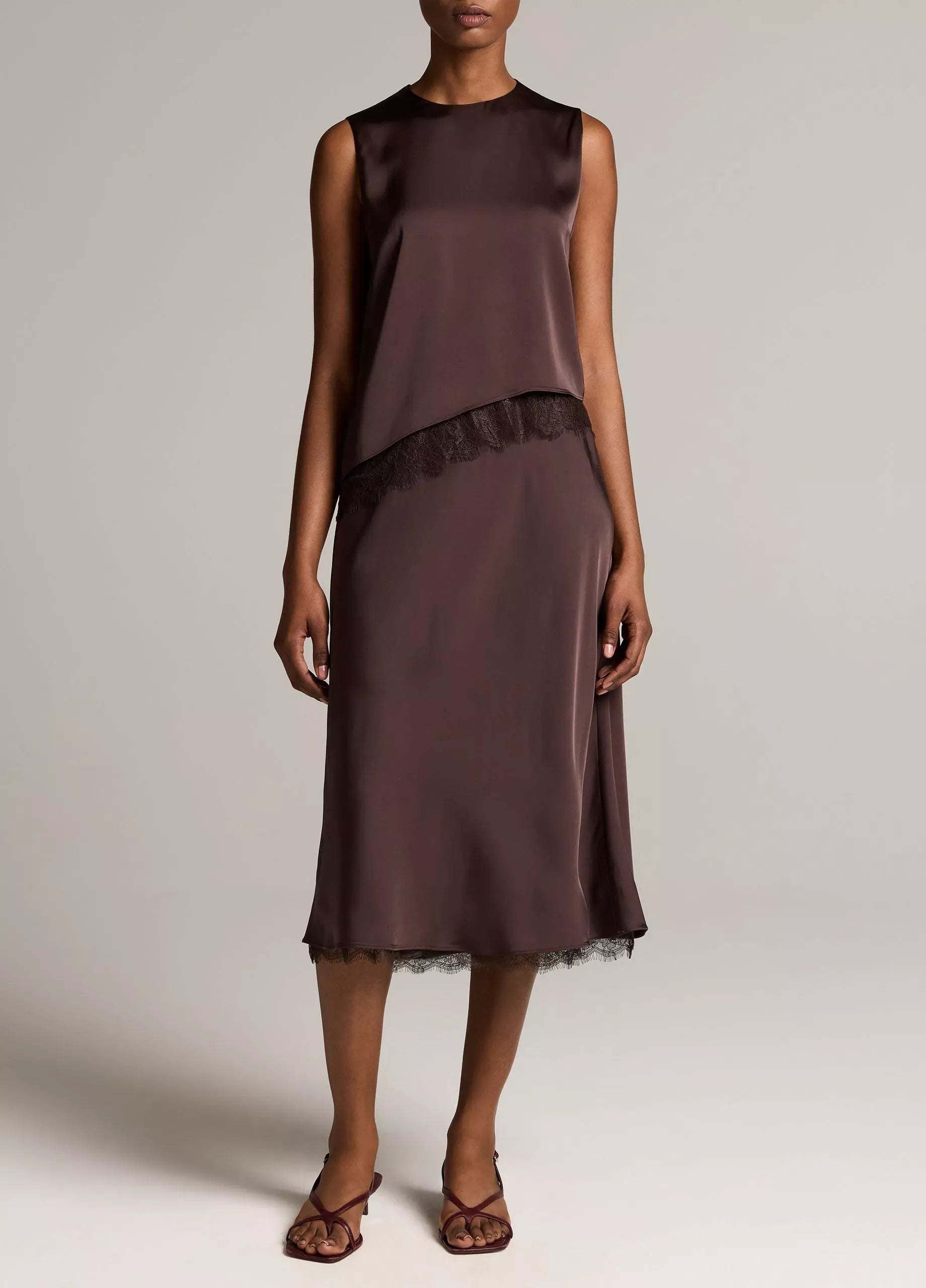 Lace-Trim Midi Skirt-VINCE-Verso