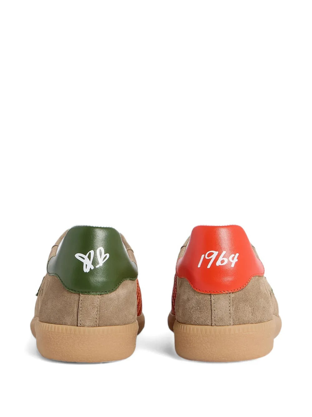 Lace-up Round-neck Sneakers