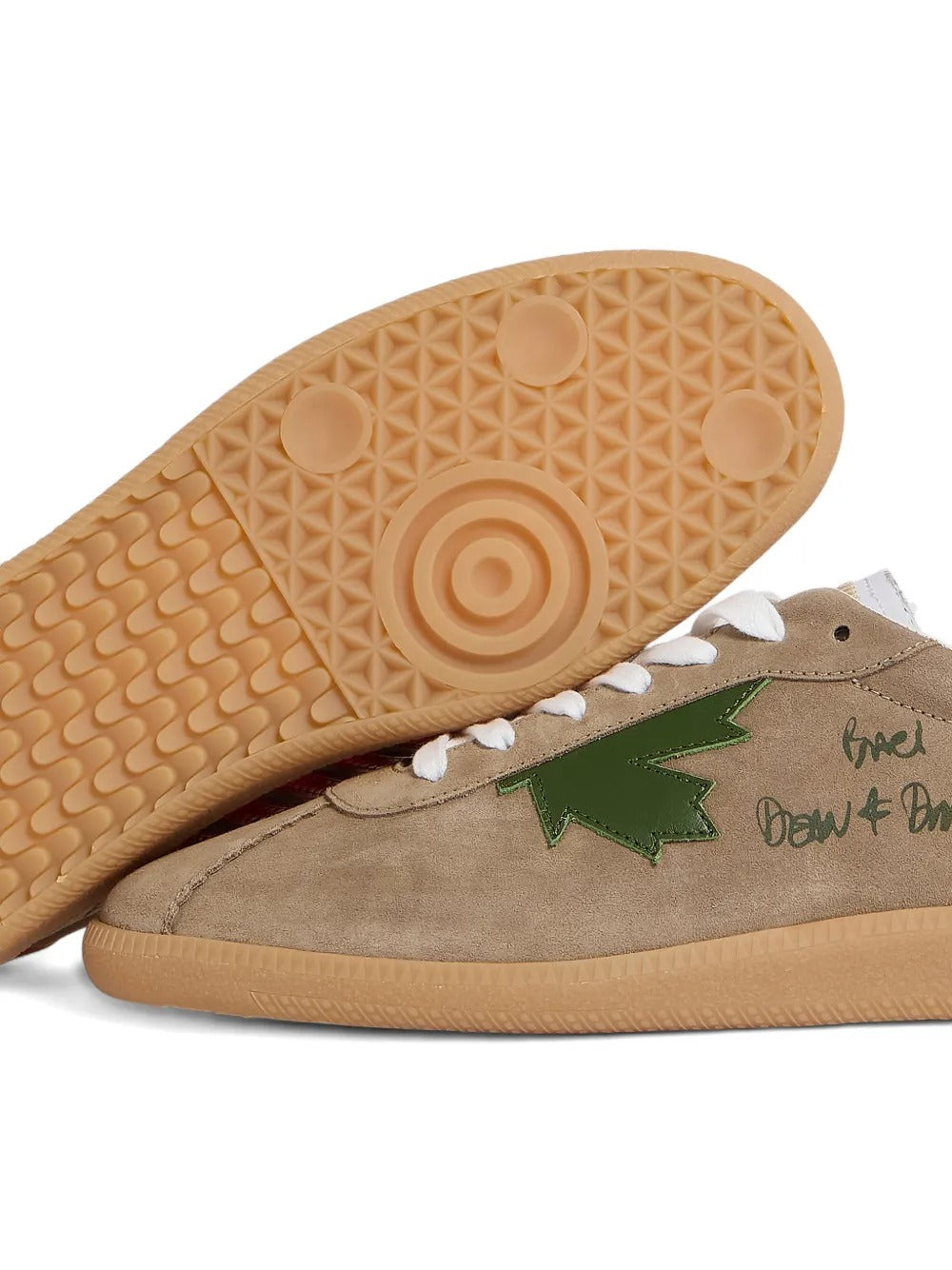 Lace-up Round-neck Sneakers-DSQUARED2-Verso