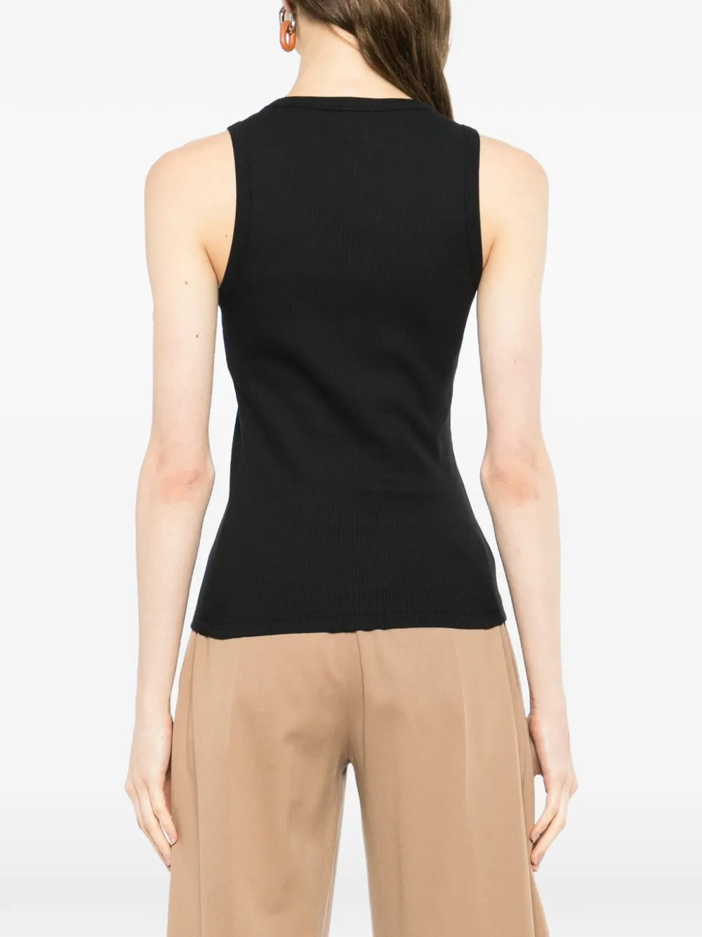 Lace-Up Tank Top-BURBERRY-Verso