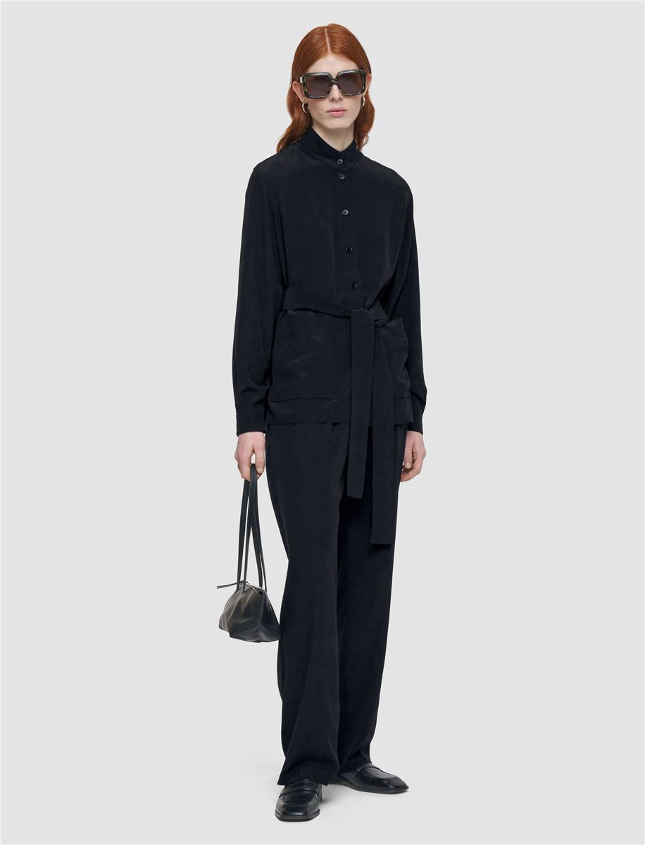 LAMY CREPE DE SOIE SILK JACKET-JOSEPH-Verso