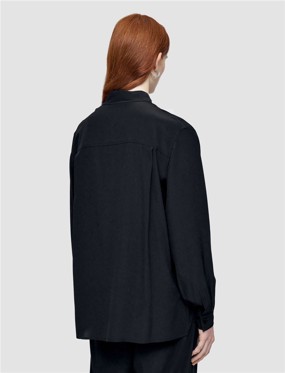 LAMY CREPE DE SOIE SILK JACKET-JOSEPH-Verso