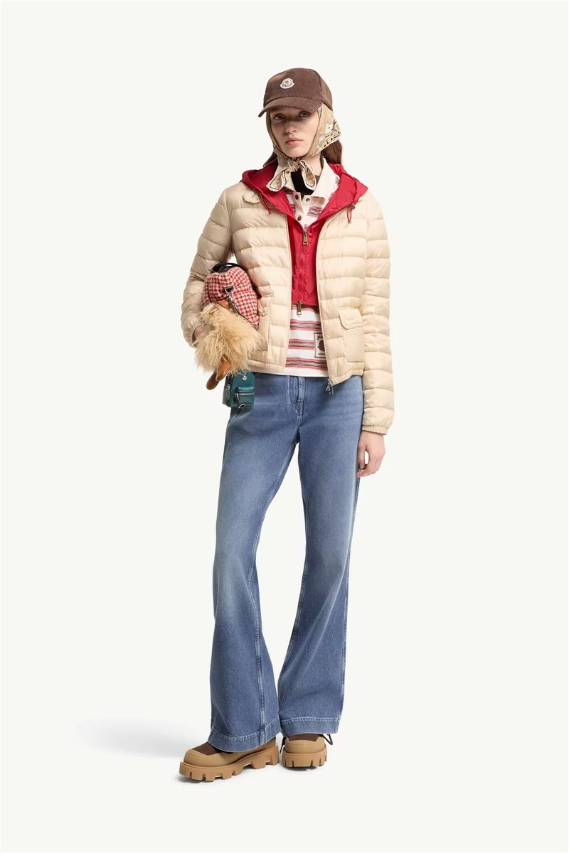 Lans packable short down jacket-MONCLER-Verso