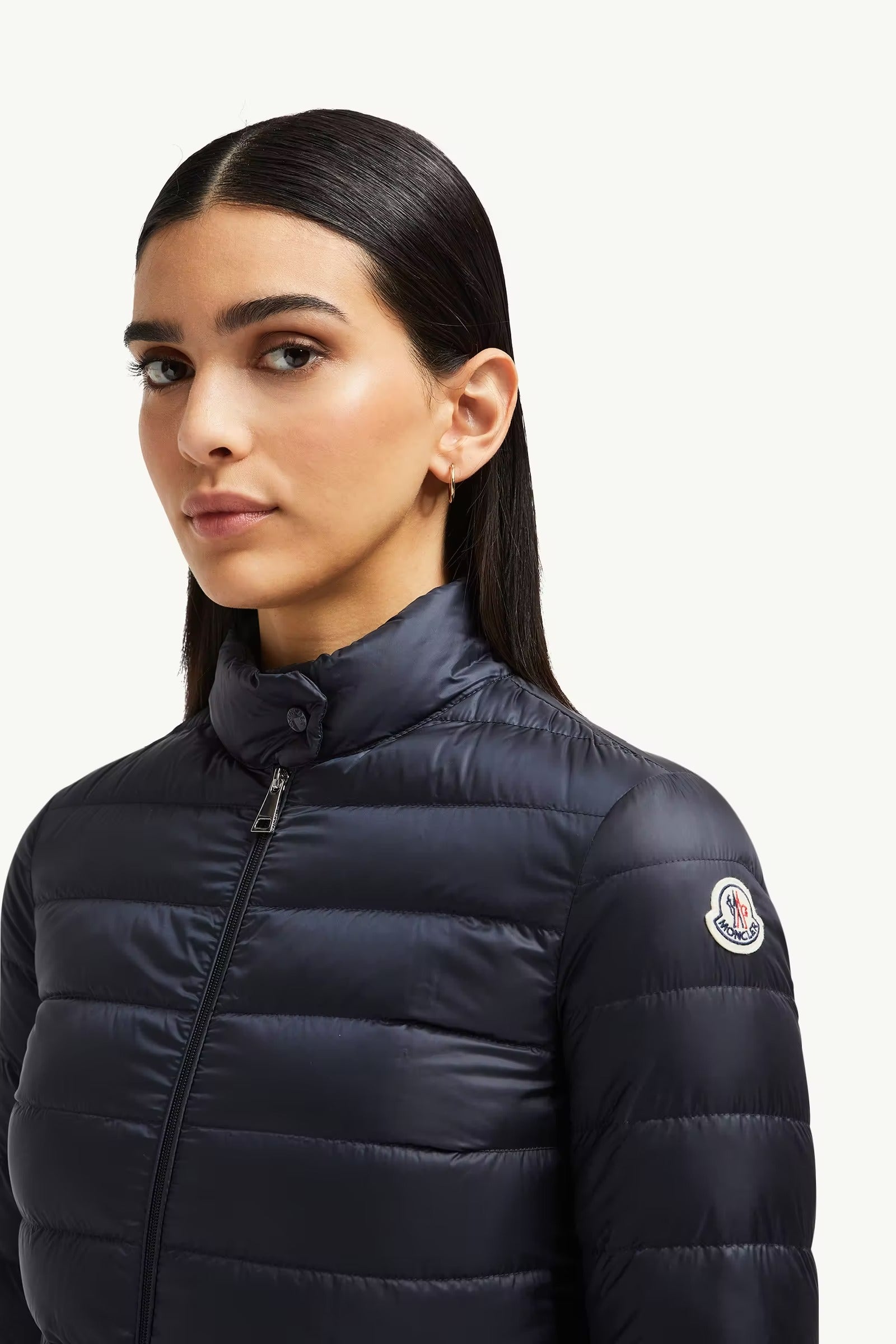 Lans Short Down Jacket-MONCLER-Verso