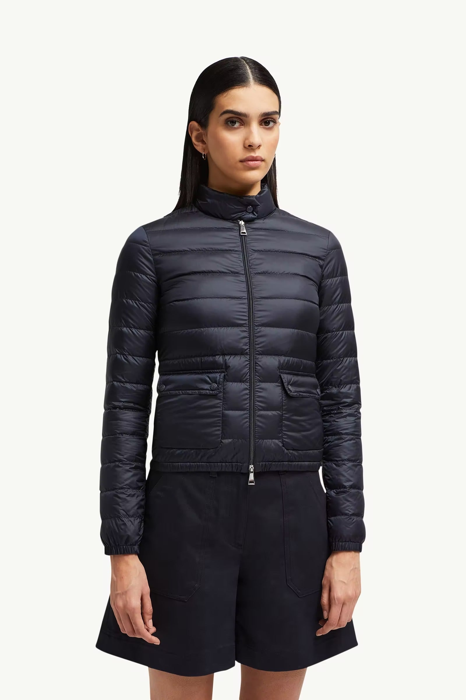 Lans Short Down Jacket-MONCLER-Verso