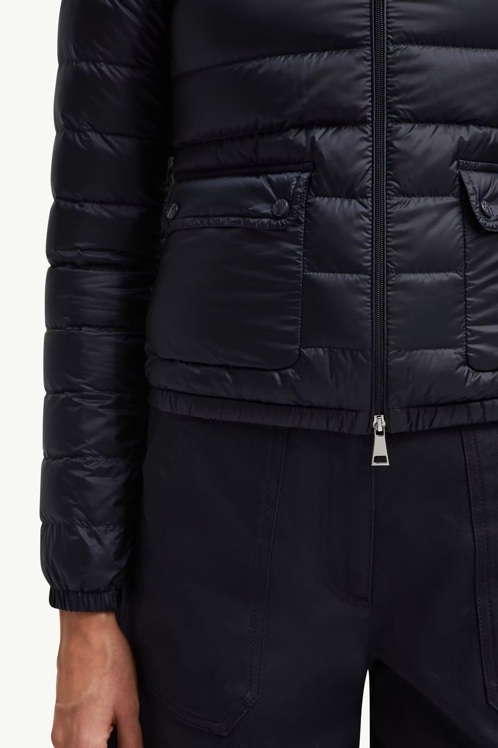 Lans Short Down Jacket-MONCLER-Verso