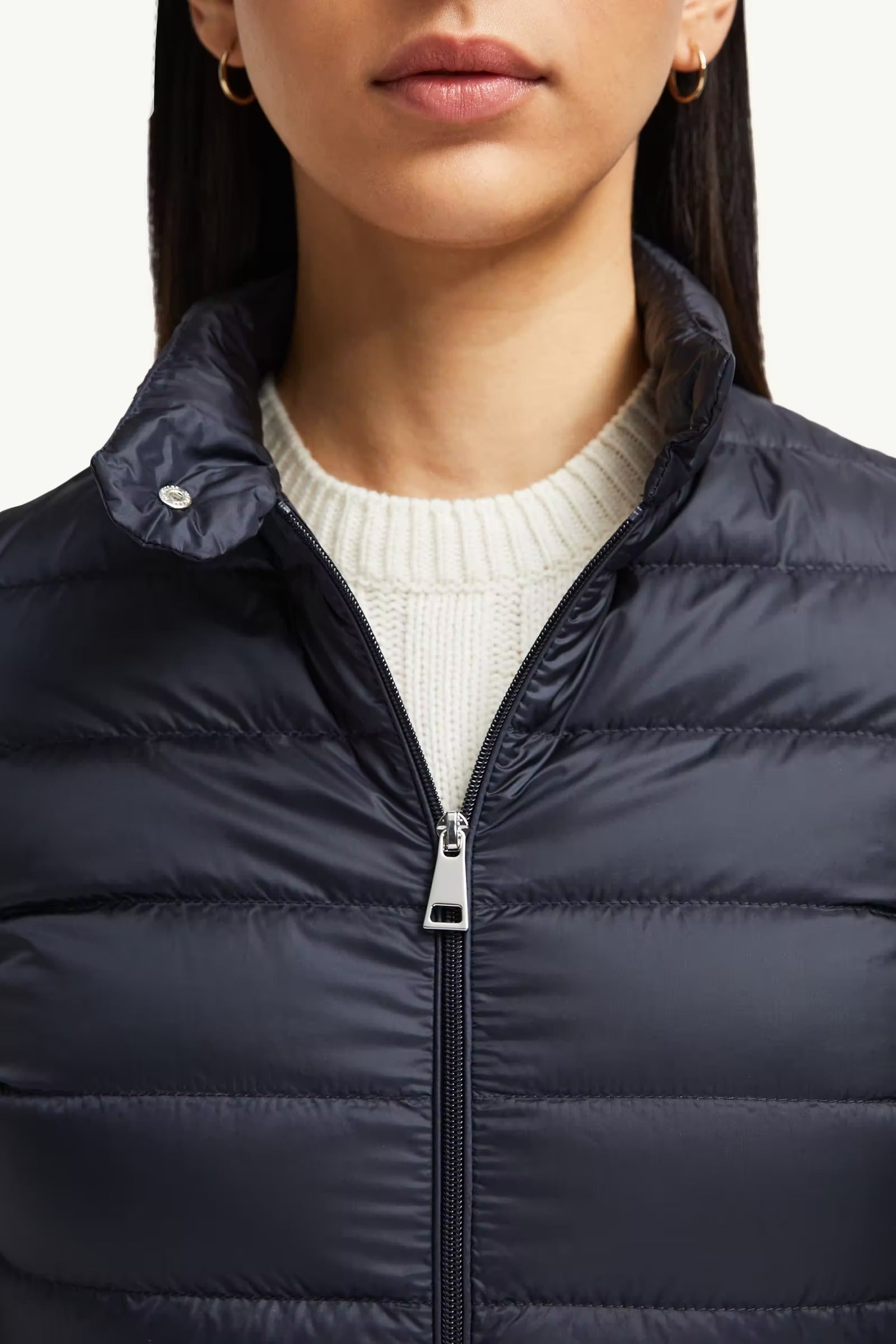 Lans Short Down Jacket-MONCLER-Verso