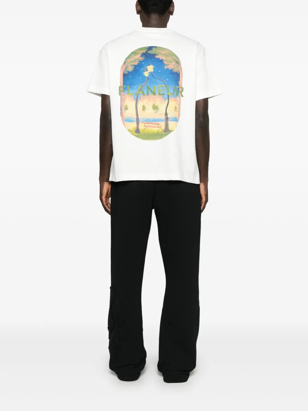 Lanterns of love t-shirt-FLÂNEUR-Verso