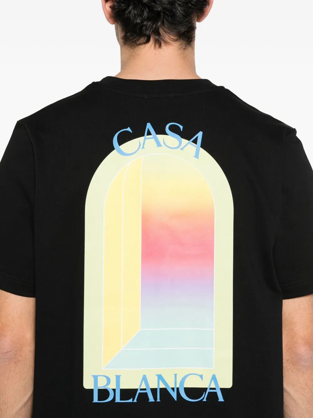 Lárche graphic classic t-shirt-CASABLANCA-Verso
