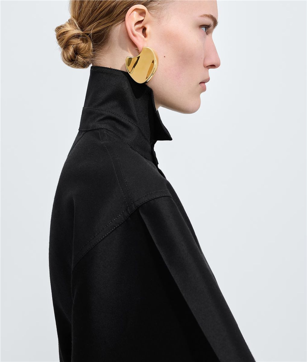 Large disc earrings-BOTTEGA VENETA-Verso