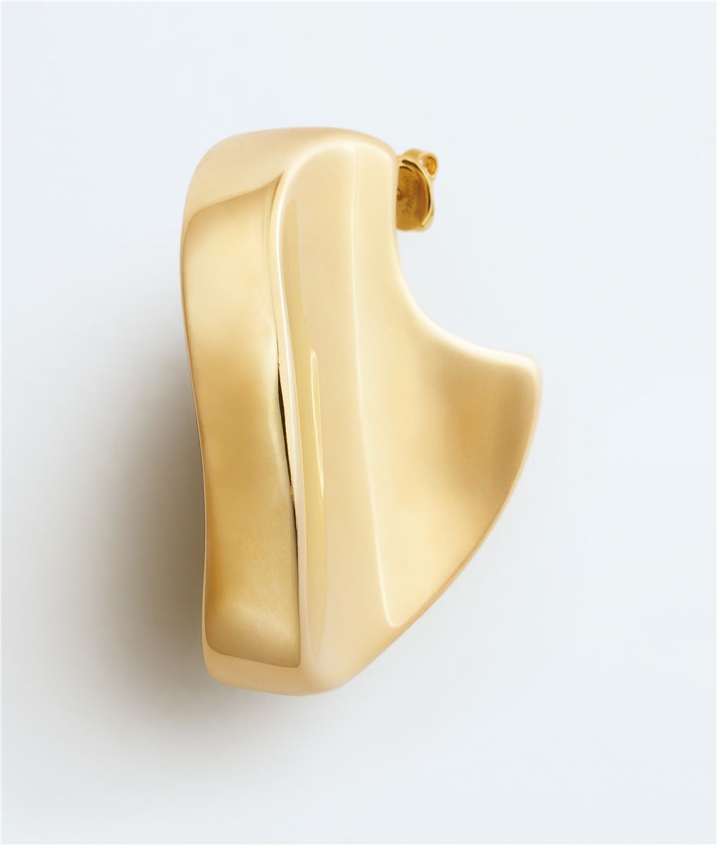 Large disc earrings-BOTTEGA VENETA-Verso