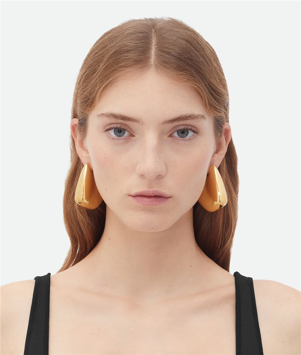 Large fin earrings-BOTTEGA VENETA-Verso