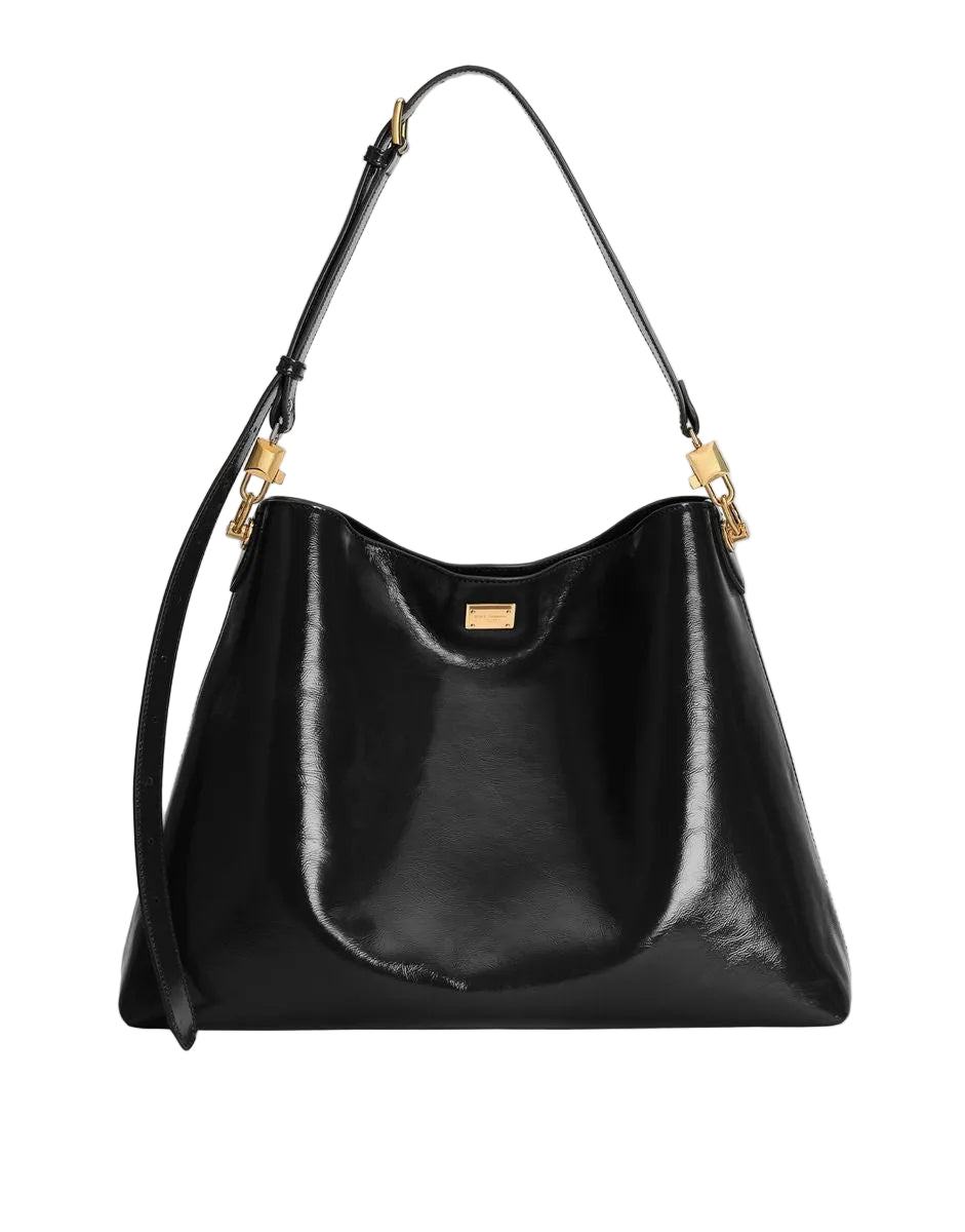 Large vittoria calfskin shoulder bag-DOLCE&GABBANA-309187-TU-Verso