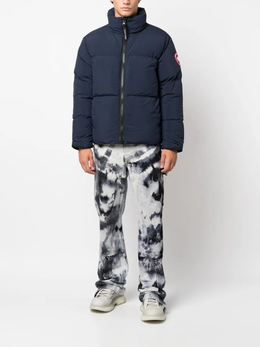 Lawrence Down Puffer Jacket-CANADA GOOSE-Verso