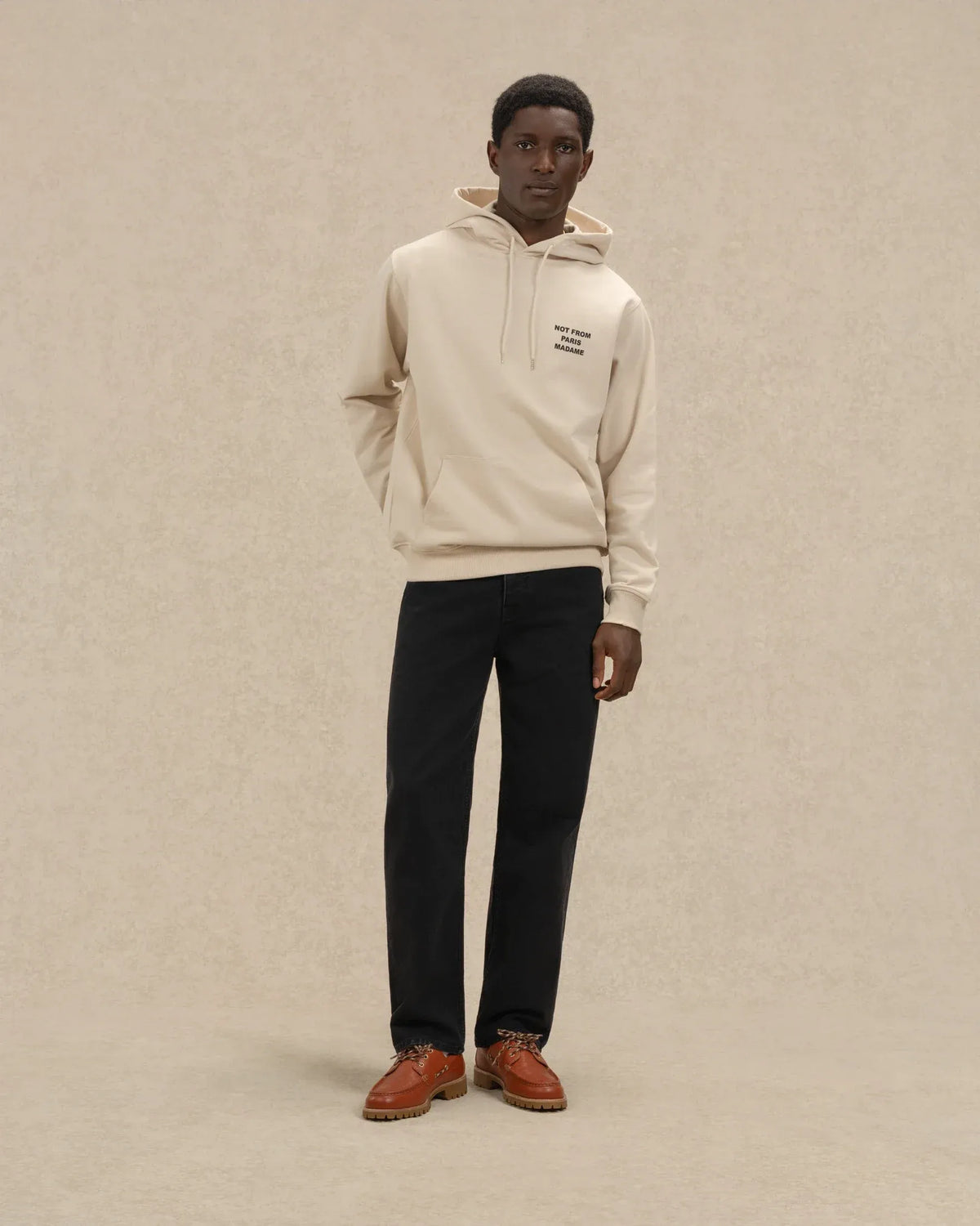 Le Hoodie Slogan-DRÔLE DE MONSIEUR-Verso