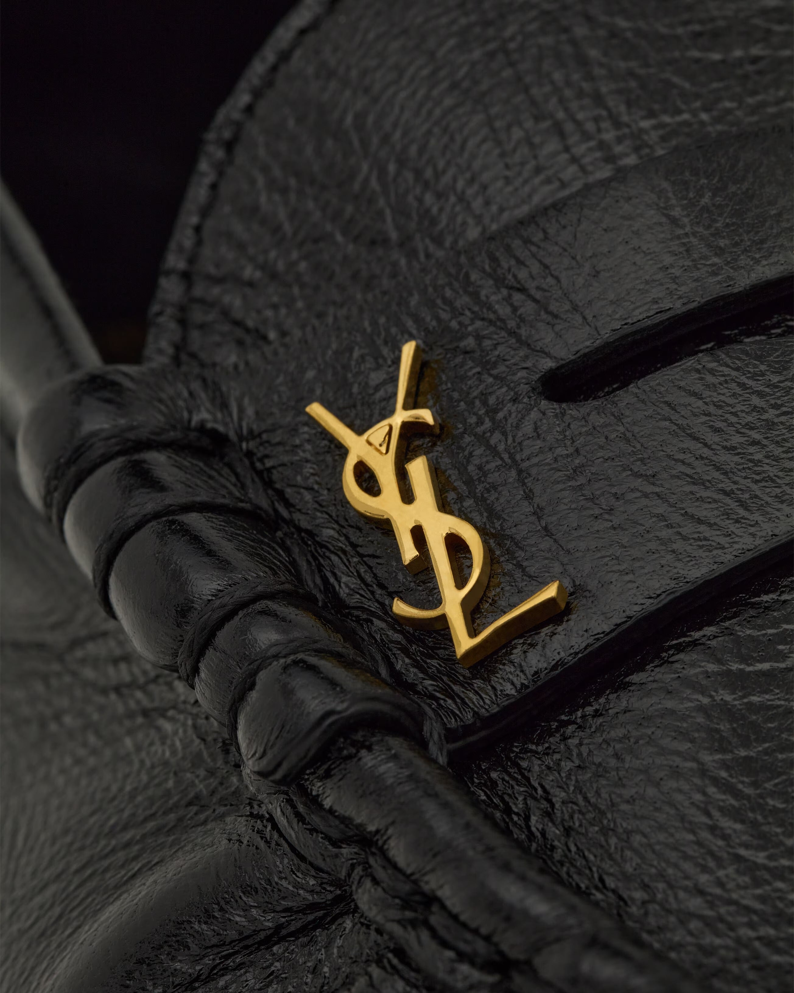 Le loafer supple in shiny leather-SAINT LAURENT-Verso