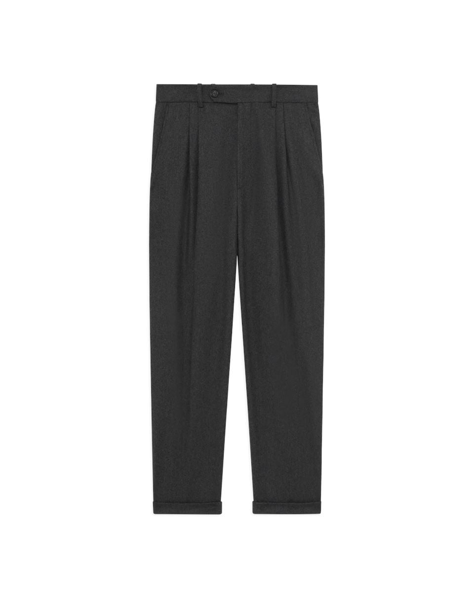 le pantalon à plis cropped-DROLE DE MONSIEUR-Verso