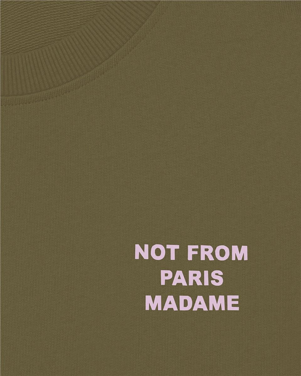 le sweatshirt slogan-DROLE DE MONSIEUR-Verso