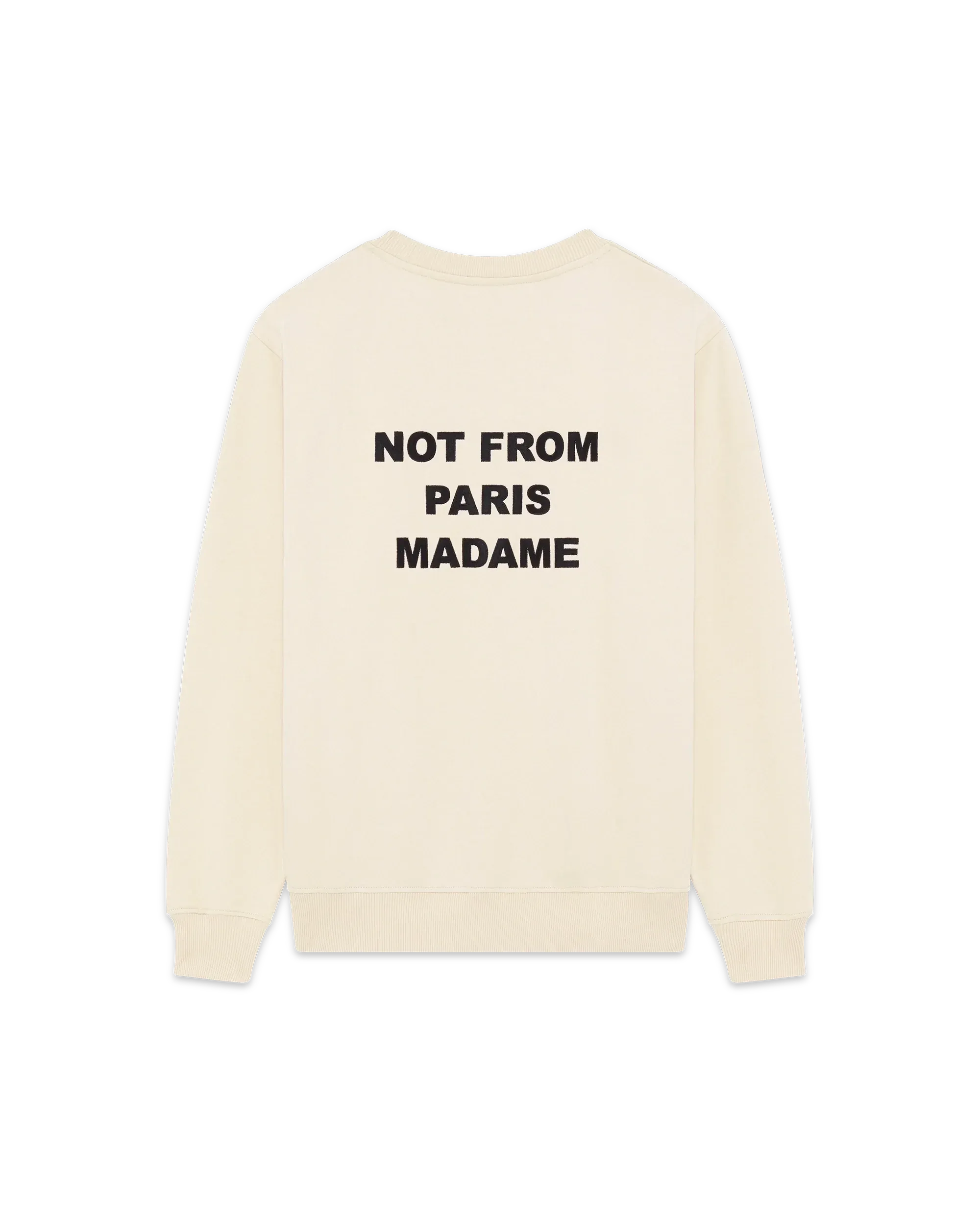 Le Sweatshirt Slogan-DRÔLE DE MONSIEUR-Verso
