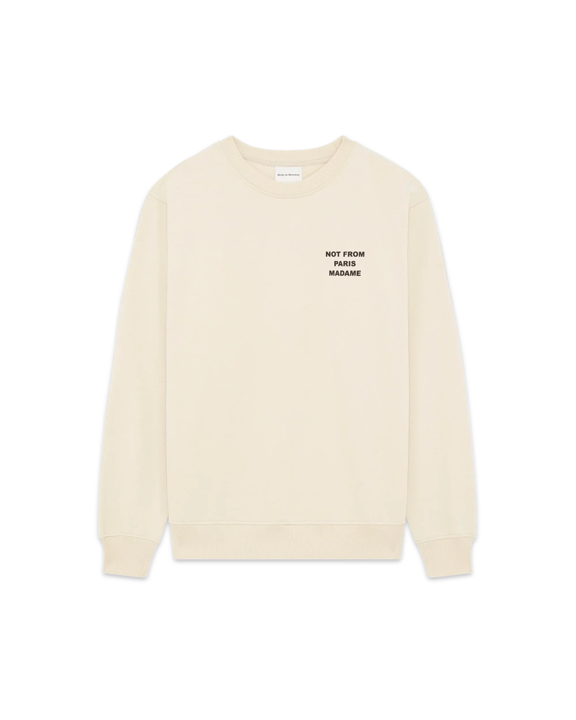 Le Sweatshirt Slogan-DRÔLE DE MONSIEUR-305957-XS-Verso