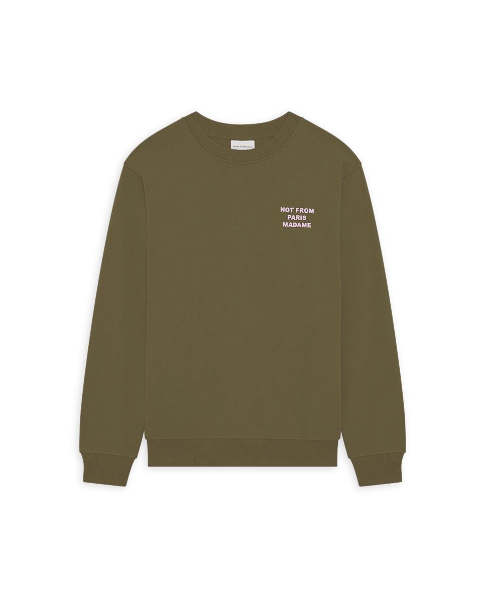 le sweatshirt slogan-DROLE DE MONSIEUR-Verso