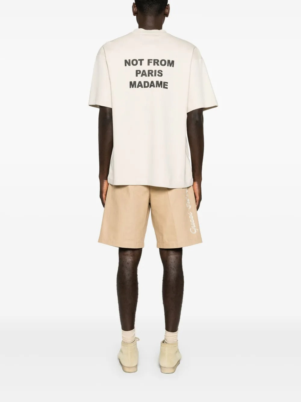 Le t-shirt slogan-DRÔLE DE MONSIEUR-Verso