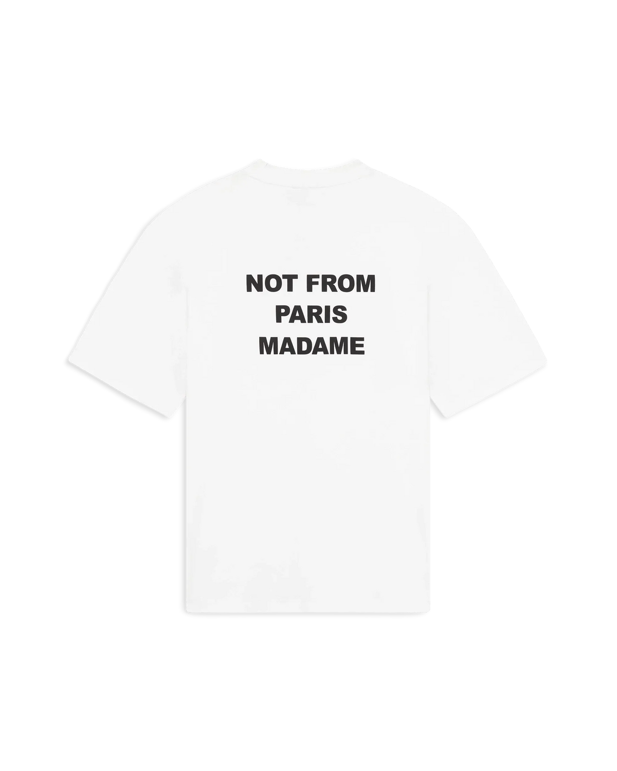 Le t-shirt slogan-DRÔLE DE MONSIEUR-Verso