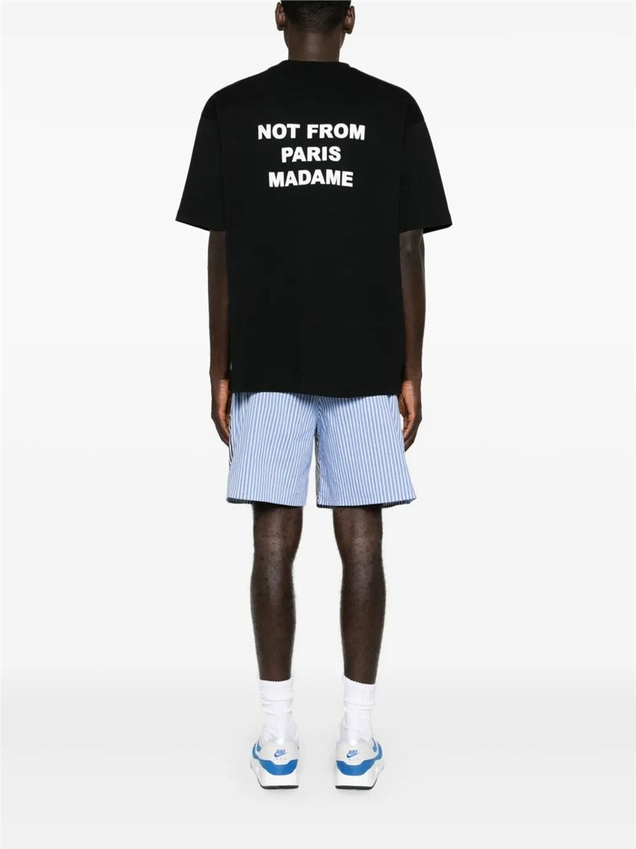Le t-shirt slogan-DRÔLE DE MONSIEUR-Verso