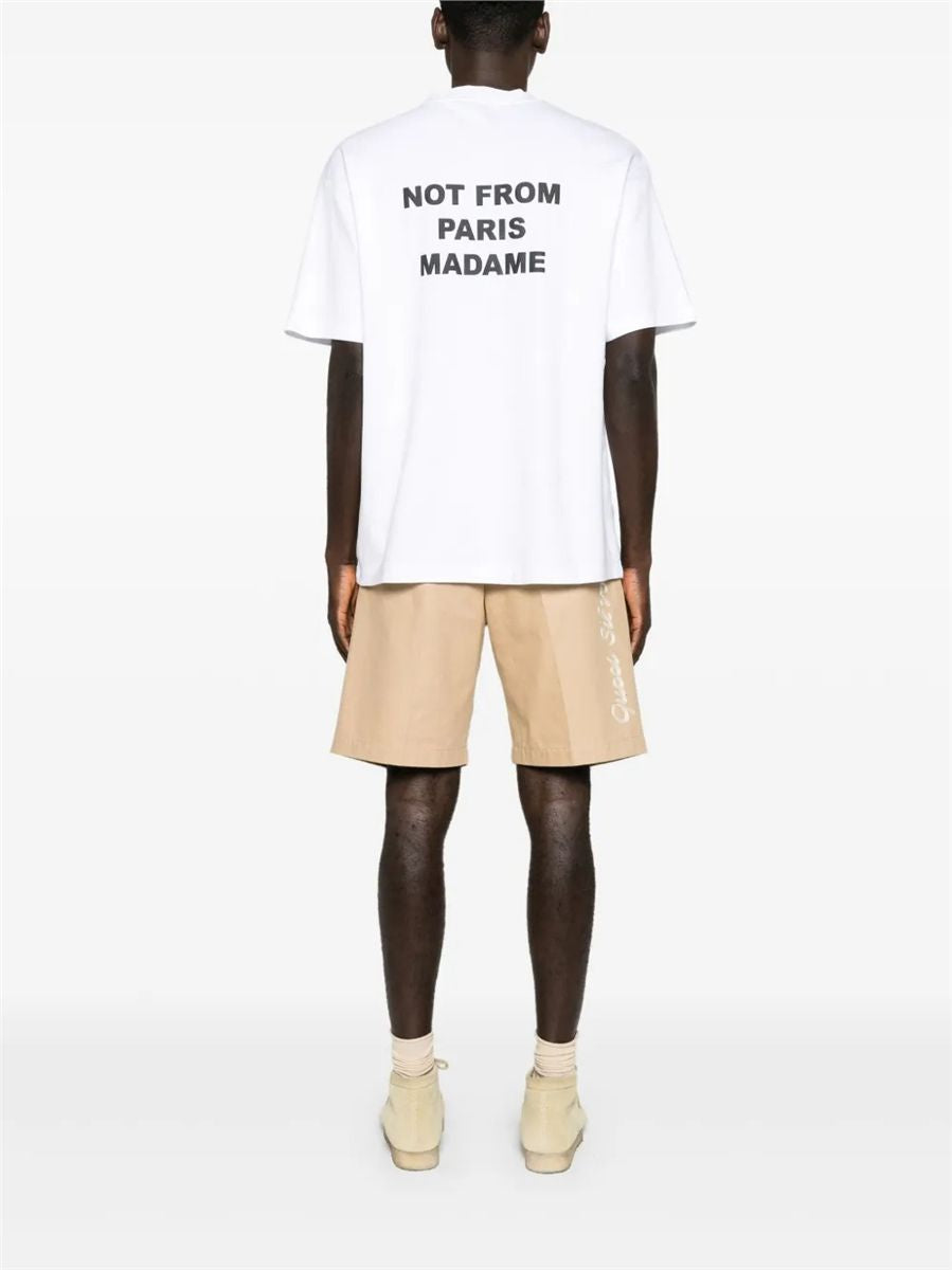 Le t-shirt slogan-DRÔLE DE MONSIEUR-Verso