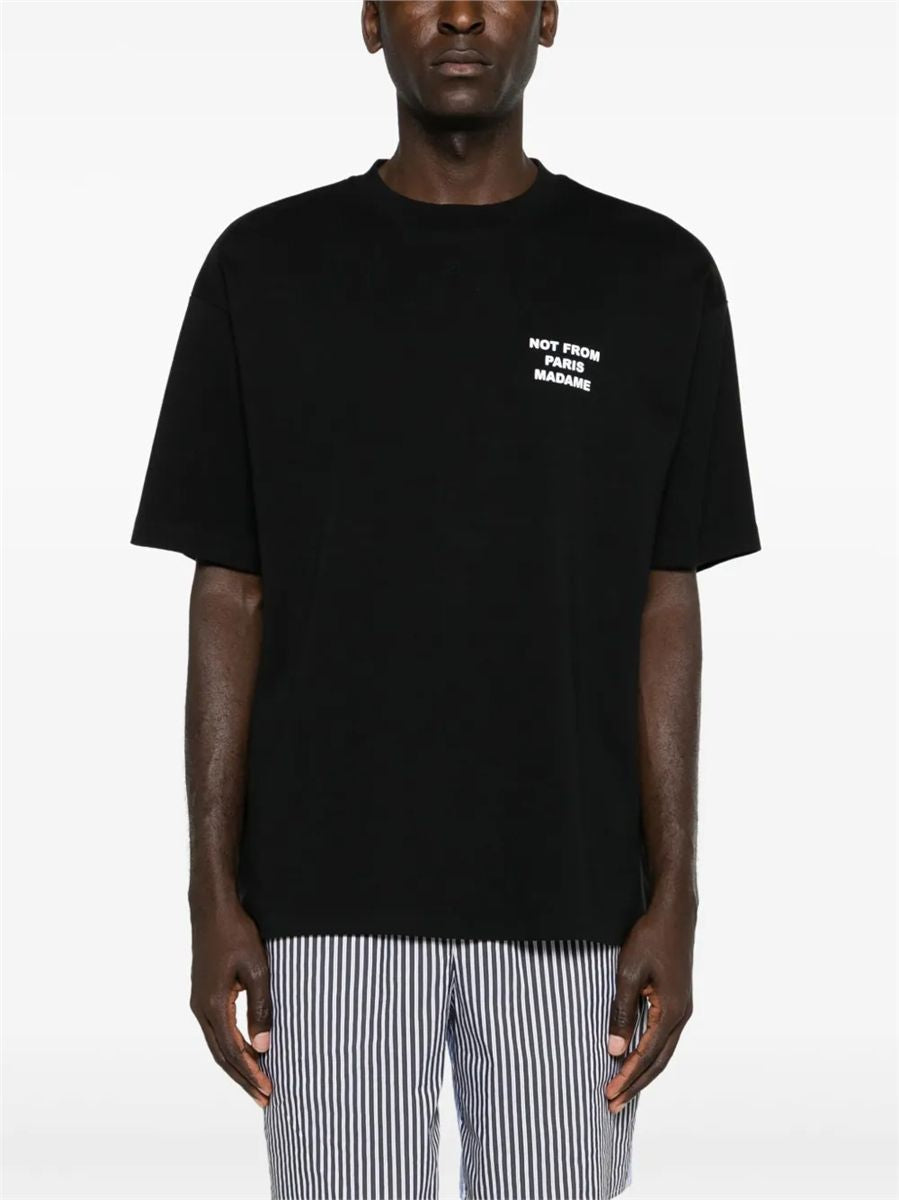 Le t-shirt slogan-DRÔLE DE MONSIEUR-Verso