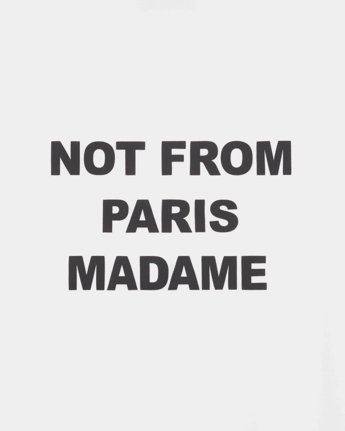 Le t-shirt slogan-DRÔLE DE MONSIEUR-Verso