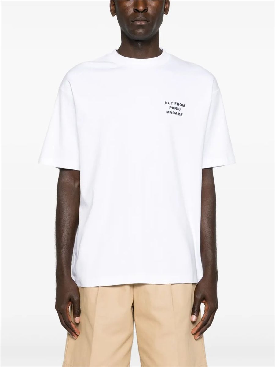 Le t-shirt slogan-DRÔLE DE MONSIEUR-Verso