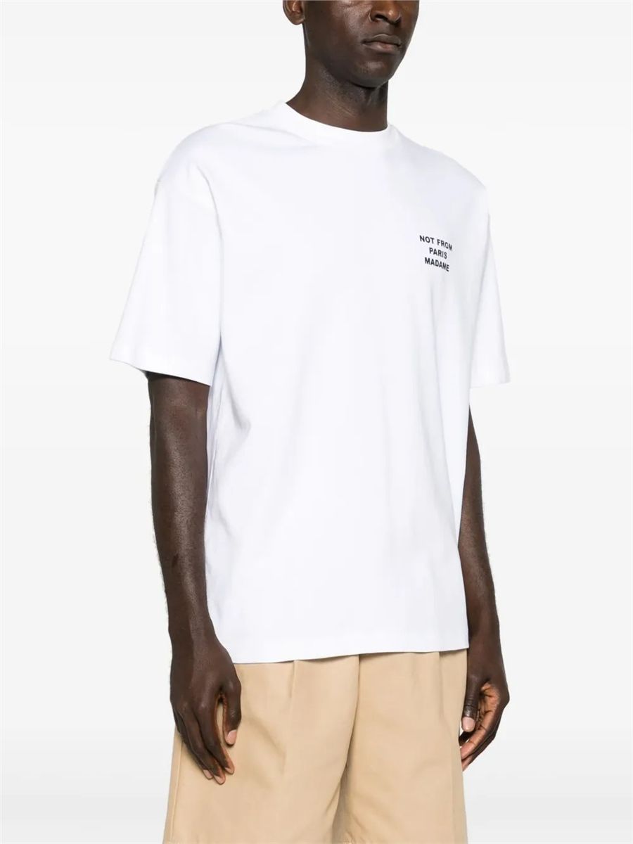 Le t-shirt slogan-DRÔLE DE MONSIEUR-Verso