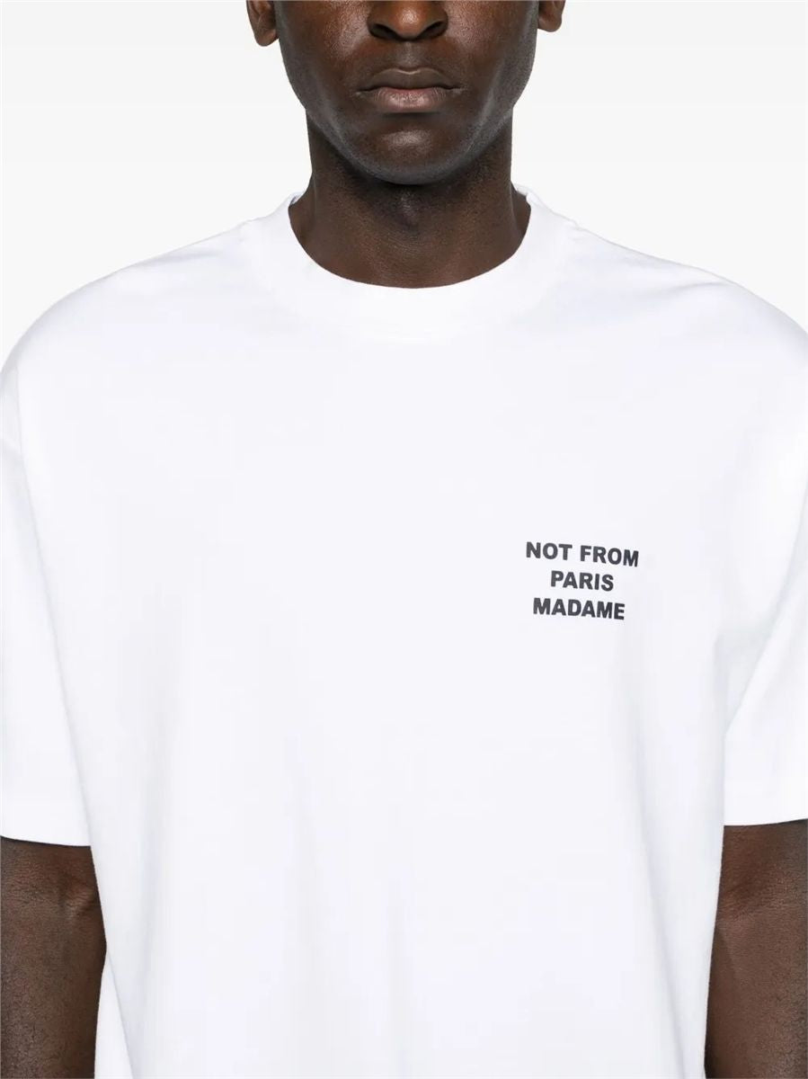 Le t-shirt slogan-DRÔLE DE MONSIEUR-Verso