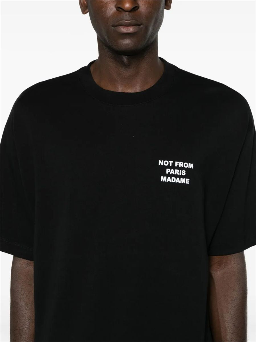 Le t-shirt slogan-DRÔLE DE MONSIEUR-Verso