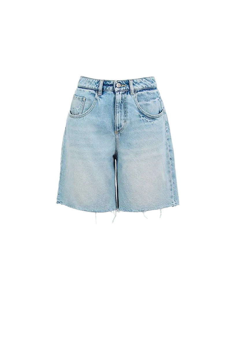 Lea - women's short-ICON DENIM-Verso