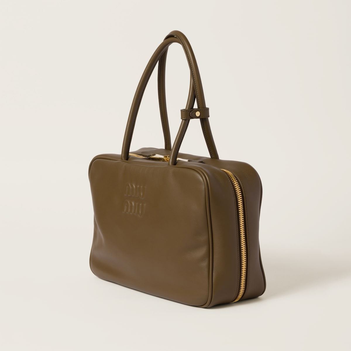 Leather beau bag-MIU MIU-Verso