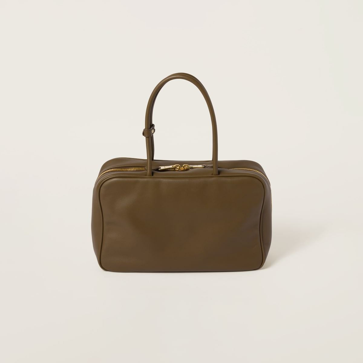 Leather beau bag-MIU MIU-Verso