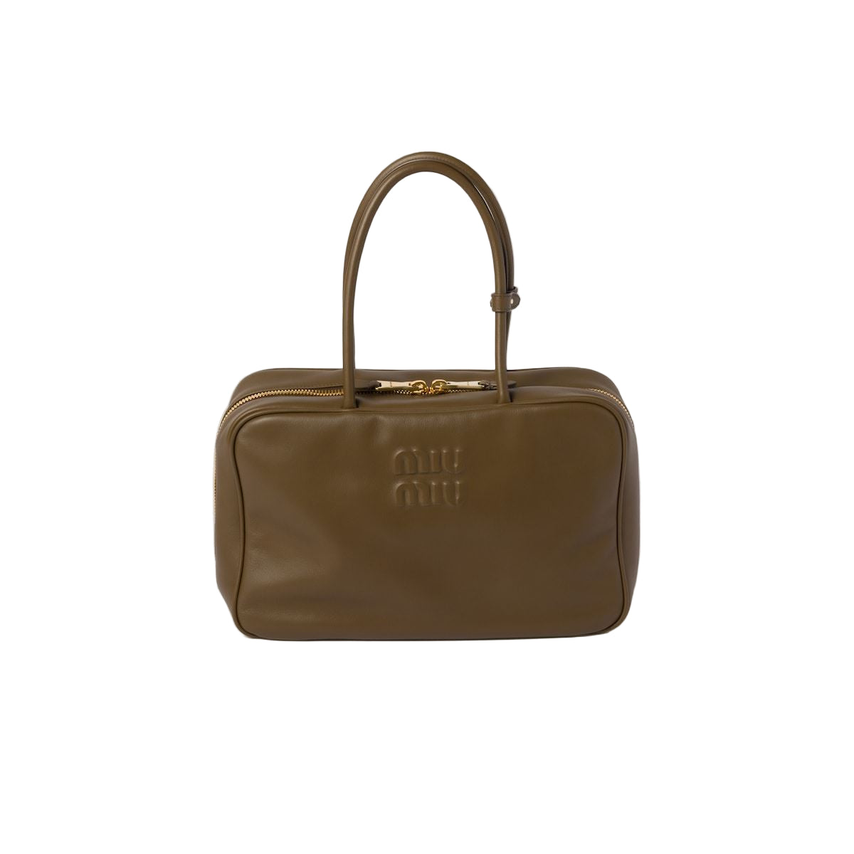 Leather beau bag-MIU MIU-Verso