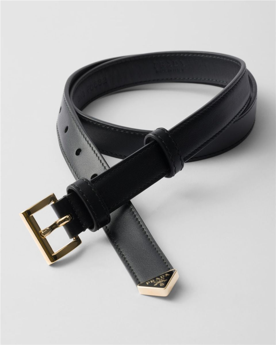 Leather belt