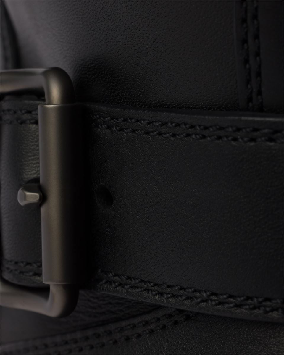 Leather booties-PRADA-Verso