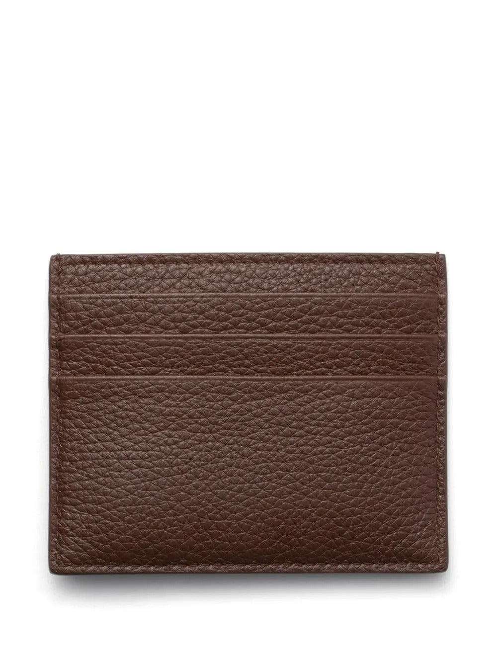 Leather card holder-PRADA-Verso