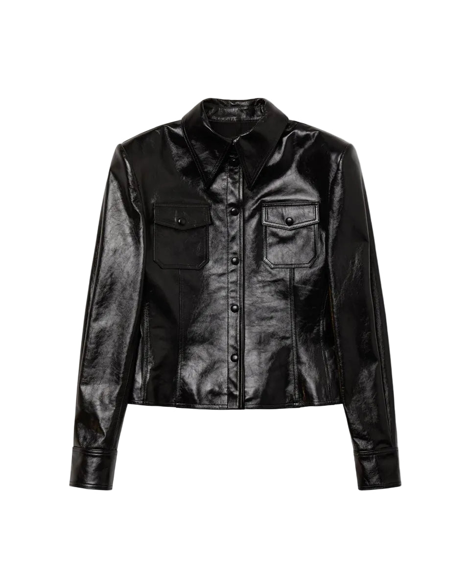 Leather Chavela L/S Shirt-WILLY CHAVARRIA-309085-M-Verso