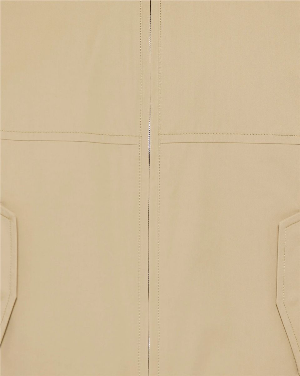 Leather Collar Jacket-BOTTEGA VENETA-Verso