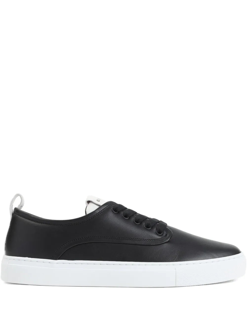 Leather lace-up sneakers-GIVENCHY-Verso