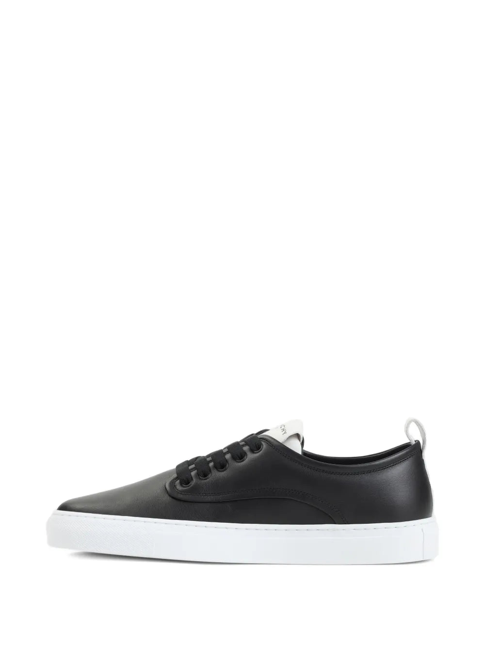 Leather lace-up sneakers-GIVENCHY-Verso